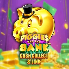 Piggies And The Bank Cash Collect & Link slot logo by Origins at GramsBet Casino