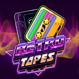 Retro Tapes online game logo by Push Gaming on gramsbett.com